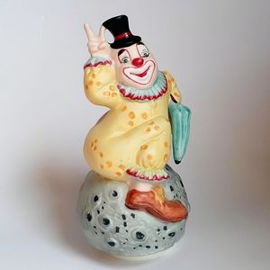 Vintage Clown Music Box